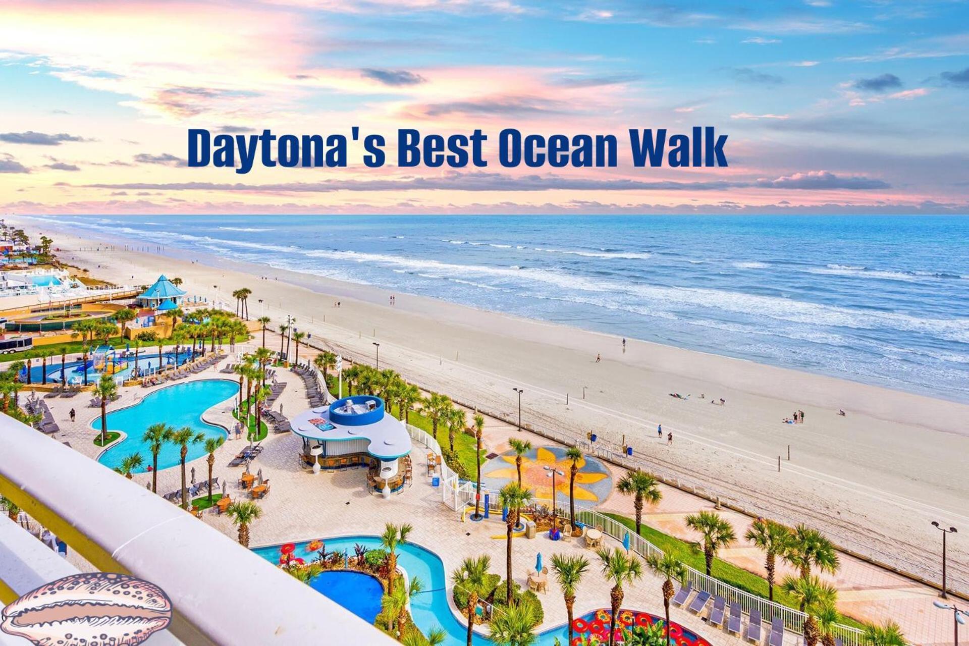 16Th Floor 1 Bedroom Resort Condo Direct Oceanfront Wyndham Ocean Walk Resort Daytona Beach 1605 Extérieur photo
