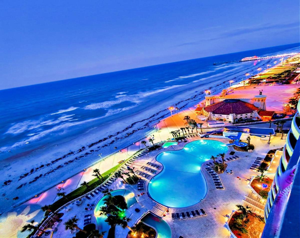 16Th Floor 1 Bedroom Resort Condo Direct Oceanfront Wyndham Ocean Walk Resort Daytona Beach 1605 Extérieur photo