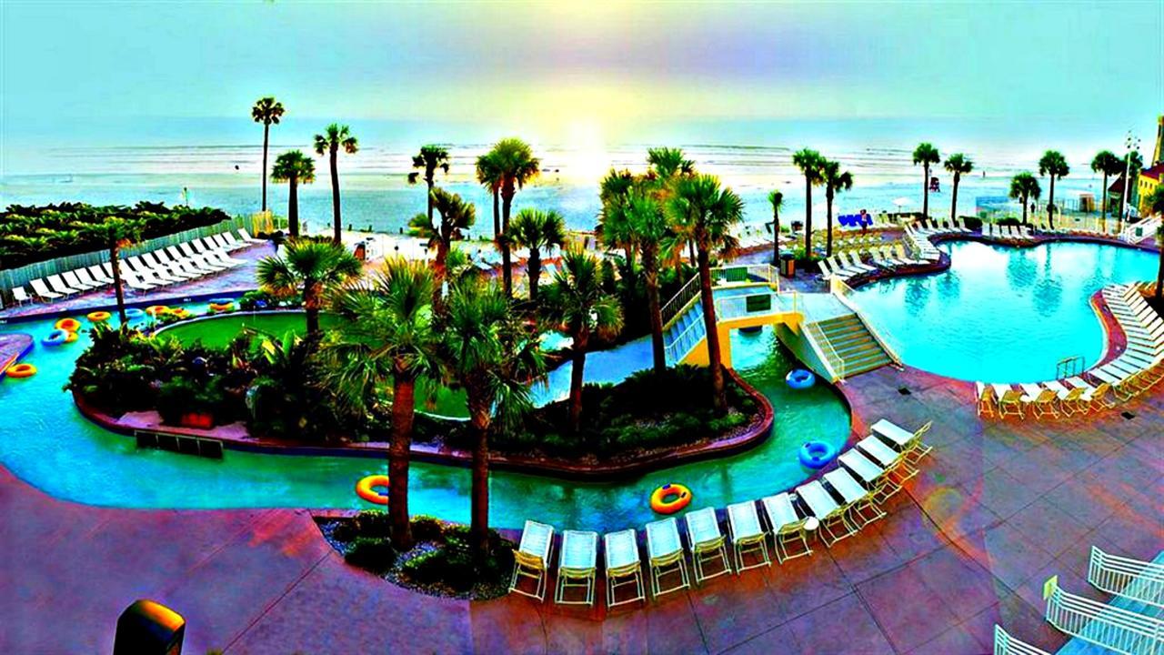 16Th Floor 1 Bedroom Resort Condo Direct Oceanfront Wyndham Ocean Walk Resort Daytona Beach 1605 Extérieur photo
